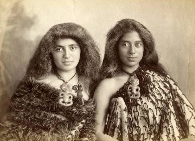 Женщины маори
